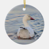 スノーグース セラミックオーナメント (正面)