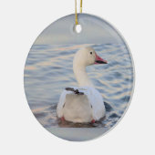 スノーグース セラミックオーナメント (左)