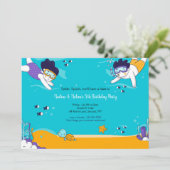 スノーケリングの双子 招待状 (スタンド正面)