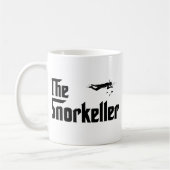 スノーケリング コーヒーマグカップ (左)