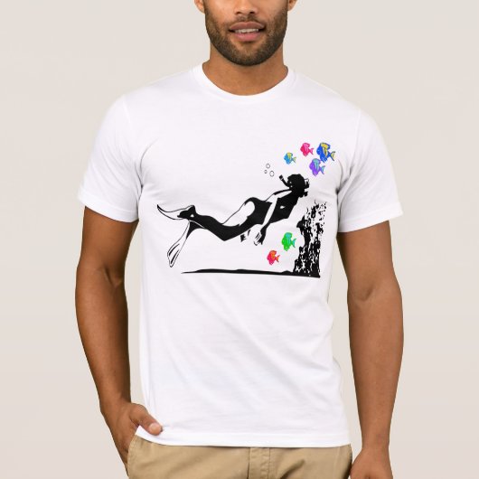 スノーケル Tシャツ (正面)