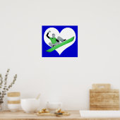 スノーコア愛 ポスター (キッチン)