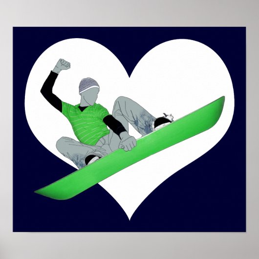 スノーコア愛 ポスター (正面)