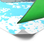 スノーコア。 ポスター (角)