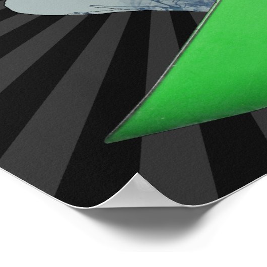 スノーコア。 ポスター (角)