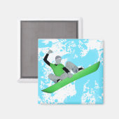 スノーコア。 マグネット (正面/裏面)