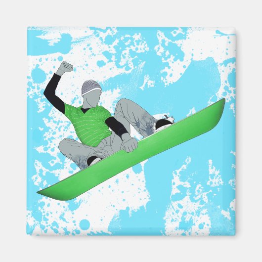 スノーコア。 マグネット (正面)