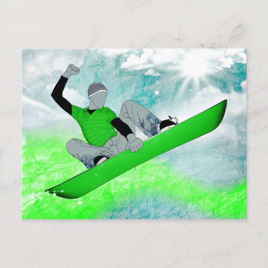 スノーコア。1. ポストカード (正面)