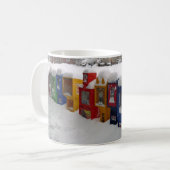 スノーコーヒーマグ コーヒーマグカップ (正面左)