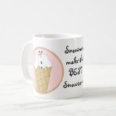 スノーコーンのおやつ コーヒーマグカップ (正面左)