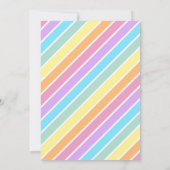 スノーコーン誕生日招待状 招待状 (裏面)