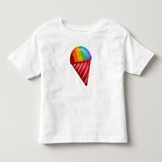 スノーコーンTシャツ トドラーTシャツ (正面)