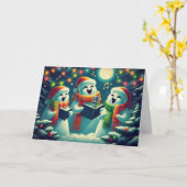 スノーゴースト カード (黄色い花)