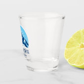 スノーシューウェストバージニアスキーリゾート土産 ショットグラス (右)