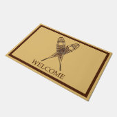 スノーシューズ – ようこそ ドアマット (アングル)