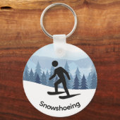 スノーシューデザイン キーホルダー (裏面)