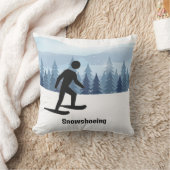 スノーシューデザイン クッション (ブランケット)