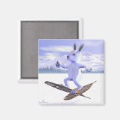 スノーシューヘア マグネット (正面/裏面)