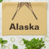 スノーシュー キッチンタオル (折り畳み)