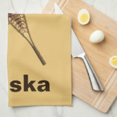 スノーシュー キッチンタオル (四つ折り)