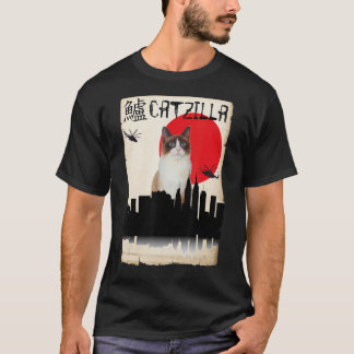 スノーシュー キャッツィラ Tシャツ