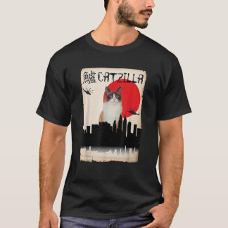 スノーシュー キャッツィラ Tシャツ
