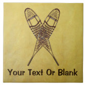 スノーシュー タイル (正面)