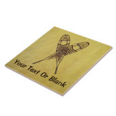 スノーシュー タイル (側面)