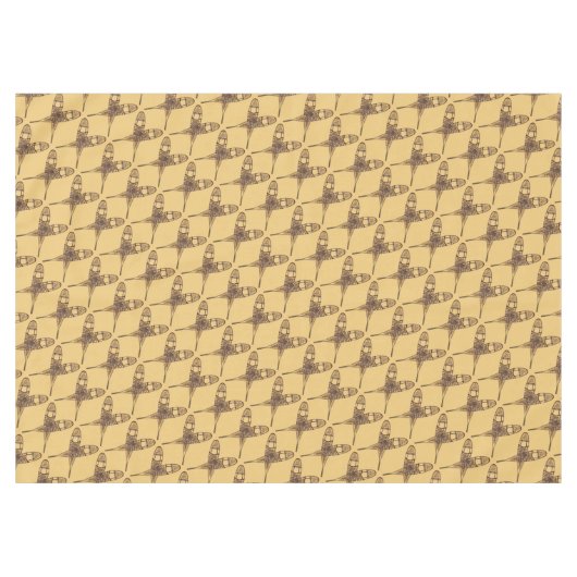 スノーシュー テーブルクロス (正面(横))