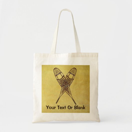 スノーシュー トートバッグ (正面)