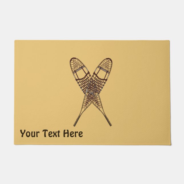 スノーシュー ドアマット (正面)