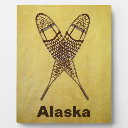 スノーシュー フォトプラーク (正面)