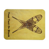 スノーシュー マグネット (横)