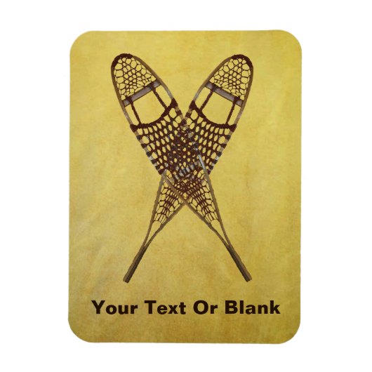 スノーシュー マグネット (縦)