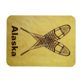 スノーシュー マグネット (横)