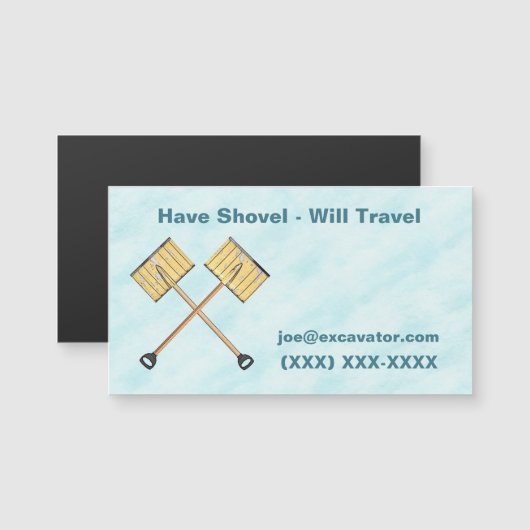 スノーショベル (正面/裏面)