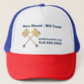 スノーショベル キャップ (正面)