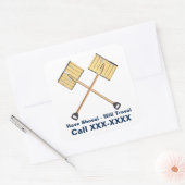 スノーショベル スクエアシール (封筒)