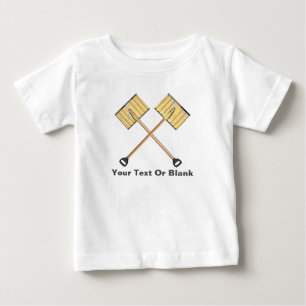 スノーショベル ベビーTシャツ