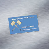 スノーショベル マグネット名刺 (インサイチュ)