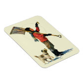 スノーショベル マグネット (右側)