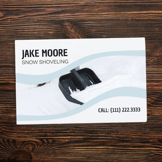 スノーショベル 名刺