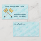 スノーショベル 名刺 (正面/裏面)