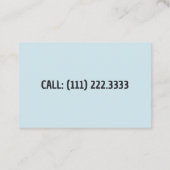 スノーショベル 名刺 (裏面)