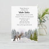 スノーシーンウィンター至ディナー 招待状 (スタンド正面)