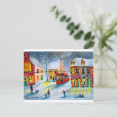 スノーシーントラム通りシーンゴードンブルース ポストカード (スタンド正面)