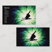 スノースキーギフト 名刺 (正面/裏面)