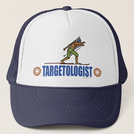 スノースキーバイアスロン キャップ (正面)