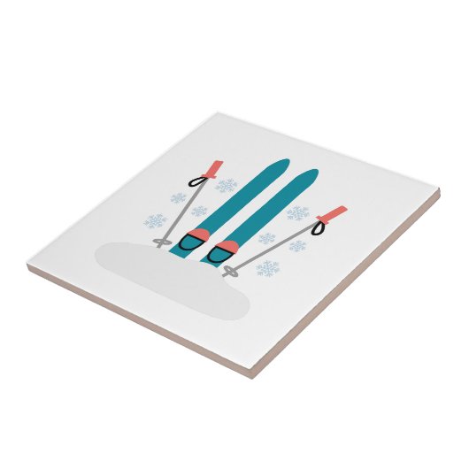 スノースキー タイル (側面)