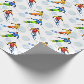 スノースキー ラッピングペーパー (角)